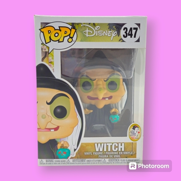 Funko POP! Disney Snow White and The Seven Dwarfs Wicked Witch #347 Vinyl Figure - Picture 1 of 6